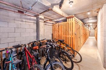 Secured underground parking